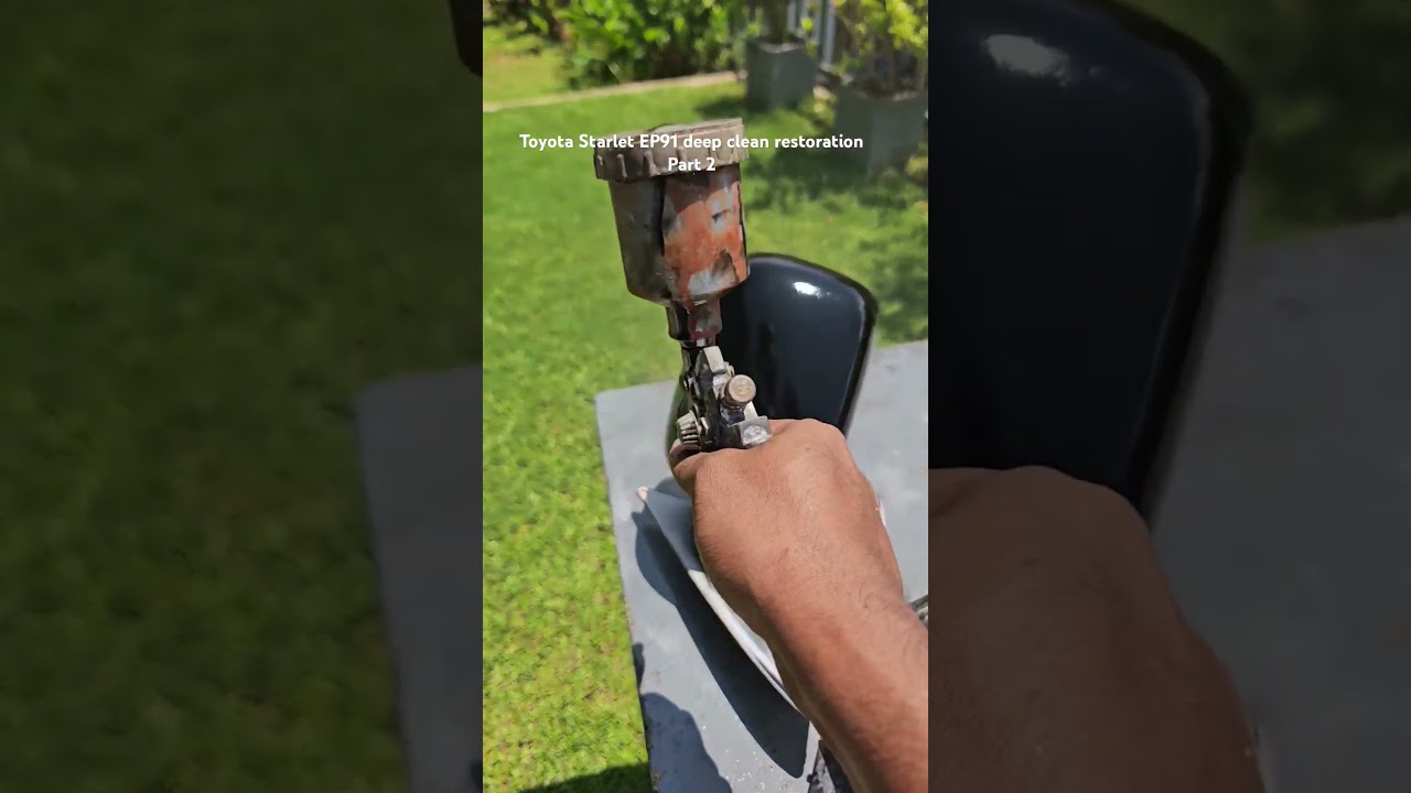 Toyota Starlet EP91 deep clean and restoration Part 2