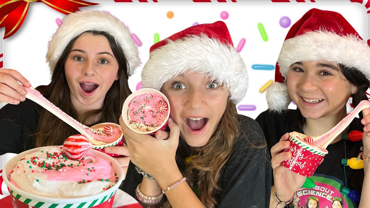 DIY Peppermint Edible Marshmallow Slime! 