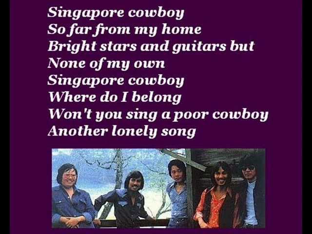 Matthew & The Mandarins - Singapore Cowboy (with lyrics) class=