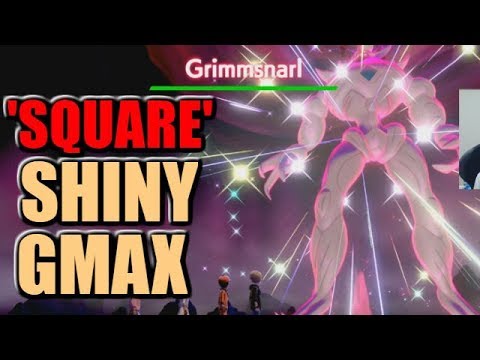 Square Shiny 6IV Ultra Shiny Gigantamax Kingler Pokemon Sword and Shield 