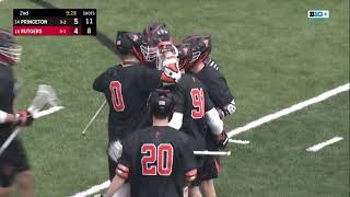 Rutgers vs Princeton Lacrosse Highlights 2024 College Lacrosse