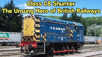 Class 08 Shunter: The Unsung Hero of British Railways #railway #fyp #locomotive