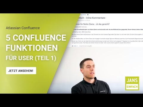 Video: Wie schreibe ich Dokumente in Confluence?