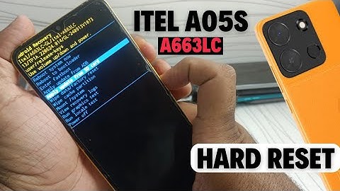 Itel A05s Hard Reset 2025 Without Pc // Itel  A663lc Password Pattern Pin Lock Bypass