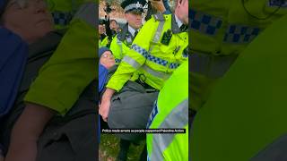 Over 60 people arrested at Palestine Action rally outside the Labour conference in Liverpool #news