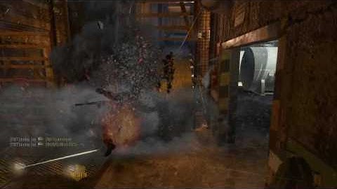 Black Ops - Double Kill Shooting Enemy Claymore - short clip - danny tay