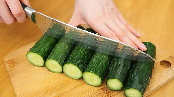Cucumber Salad, 5 Minute Weight Loss Recipe, Easy and Tasty