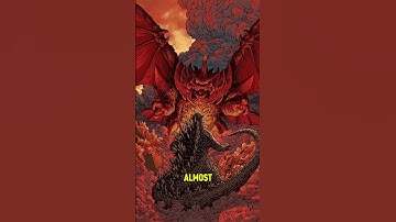 Godzilla was almost killed by an alien #godzilla #monsterverse #edit #short