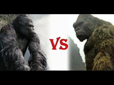 King Kong 2005 Vs Kong Skull Island 2017 Youtube