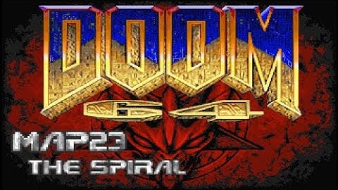 Doom 64 for Doom 2 - Map23: The Spiral (100%) [DOSBox]