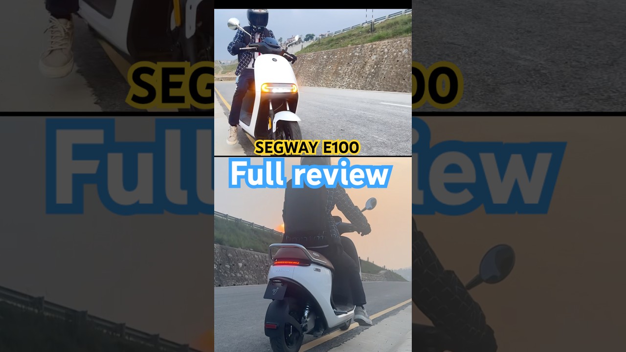 Segway E100 (EV) full review #bikelife #automobile #adventureride #travel #ultimateridingexperience