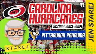 StarejMladej I NHL24 I CAROLINA HURRICANES - PITTSBURGH PENGUINS I 47 I 61+