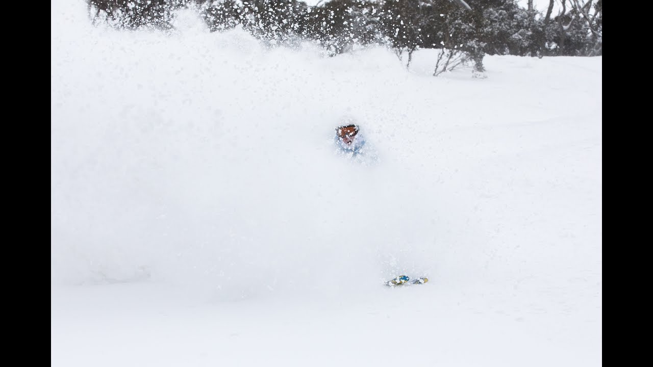 A snowy day at Thredbo - 30cm of fresh pow!