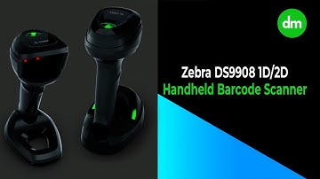 Zebra DS9908 Handheld Barcode Scanner | 1D/2D, SR4U2100AZW