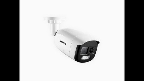 Unboxed ANNKE BR200 2MP  PIR Security Camera with Siren & Strobe Alarms