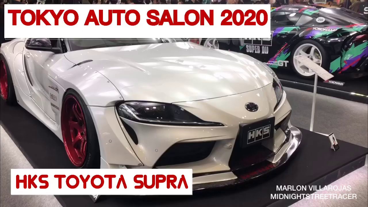 Tokyo Auto Salon 2020 HKS Toyota Supra YouTube