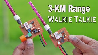 How to Make HF Band WalkieTalkie for Long Distance (Range Test)