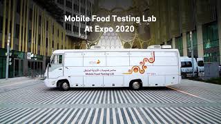 Mobile Food Testing Lab at Expo2020