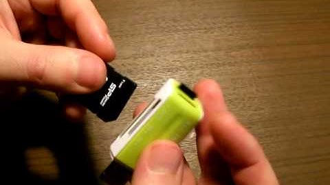 High Speed USB All in One Memory Card Reader TF SDHC SD