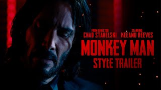 John Wick: Chapter 4 Trailer (Monkey Man Style)