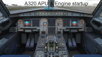 Microsoft Flight Simulator 2020 | Airbus A320 APU & Engine startup