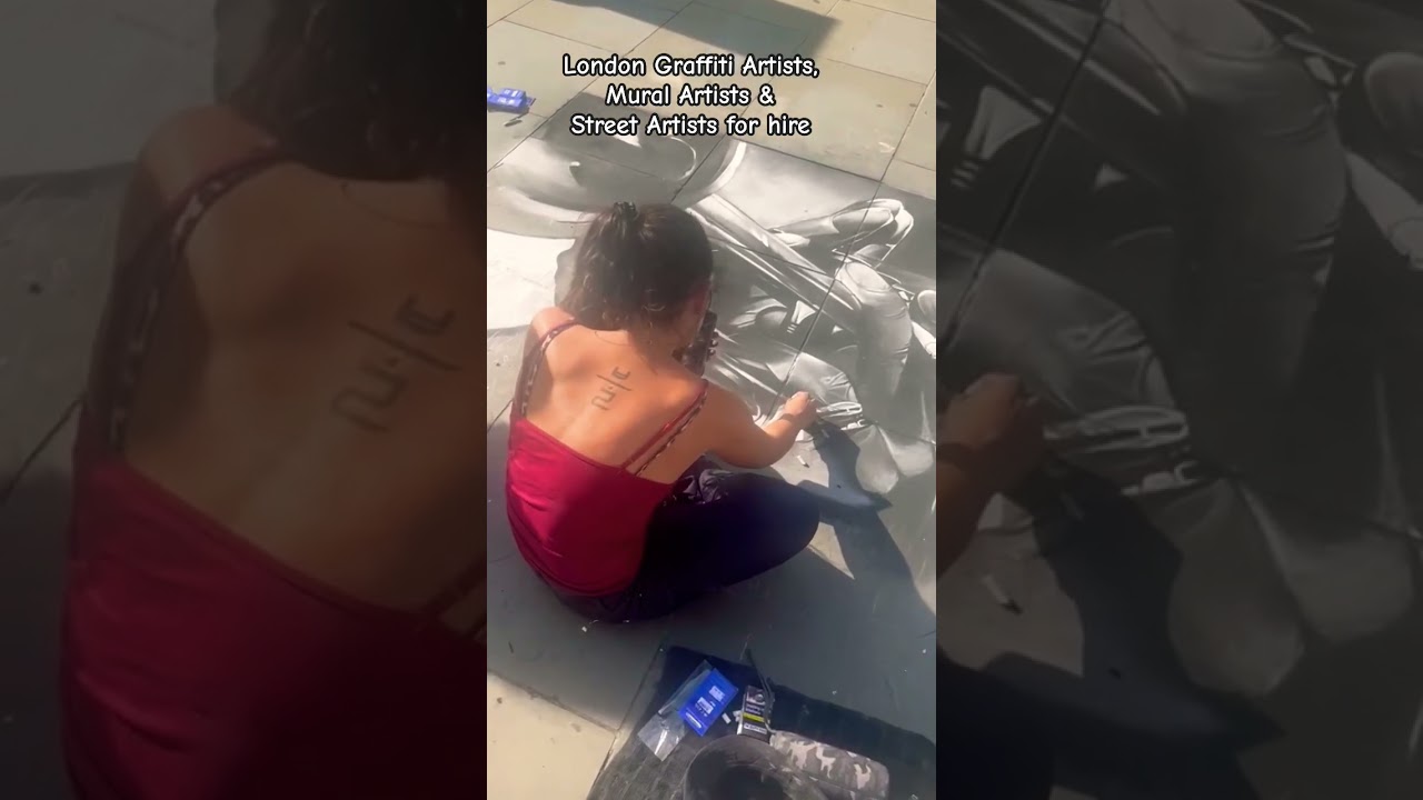 London Graffiti Artists, Mural Artists &Street Artists for hire Magic,pastedonfootpath"Women's Forum