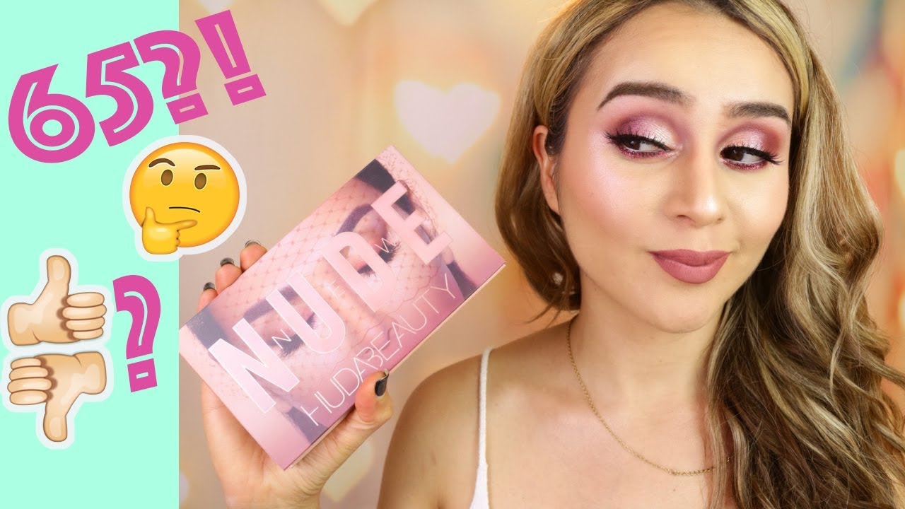 NUDE HUDA BEAUTY | COLORES REPETIDOS? VALE LOS 65 USD? |  RESEÑA + TUTORIAL  | Maquicienta