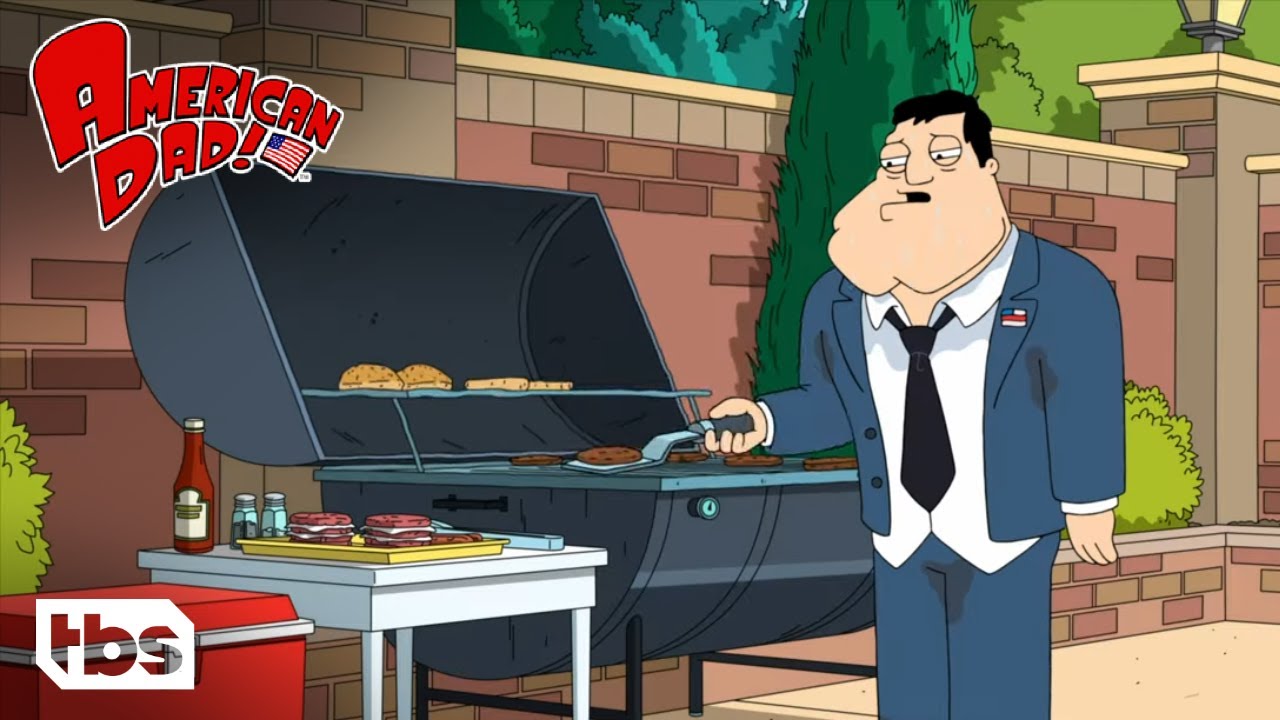 American Dad: Stan Wears A Suit To The Summer Barbecue (Clip) | TBS
