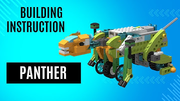 BUILDING INSTRUCTION WEDO 2.0 - PANTHER #lego #wedo #stemplus #buildinginstructions