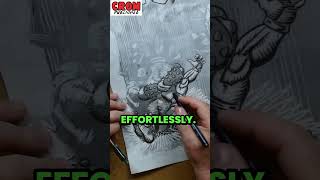 Inker's Excitement for Jamie Barrow's Work #indiecomics #swordandsorcery #comicinsights