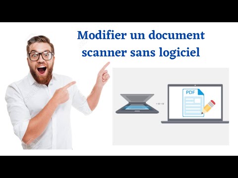 Vidéo: Comment Modifier Des Documents Numérisés