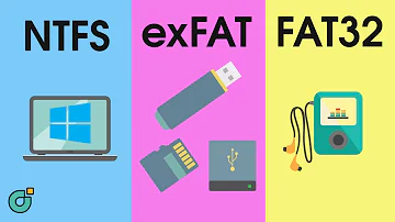 ¿Por qué guardar una unidad USB formateada como exFAT?