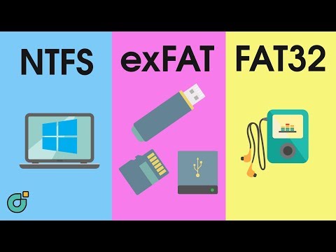 Video: ¿Debo usar NTFS o fat32?