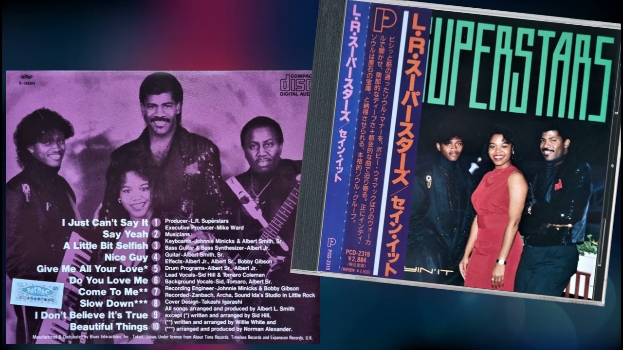 邦楽 SAY YEAH!! L.R. Superstars - Say Yeah (1991) HQ Funk/Soul ballad (Japan CD