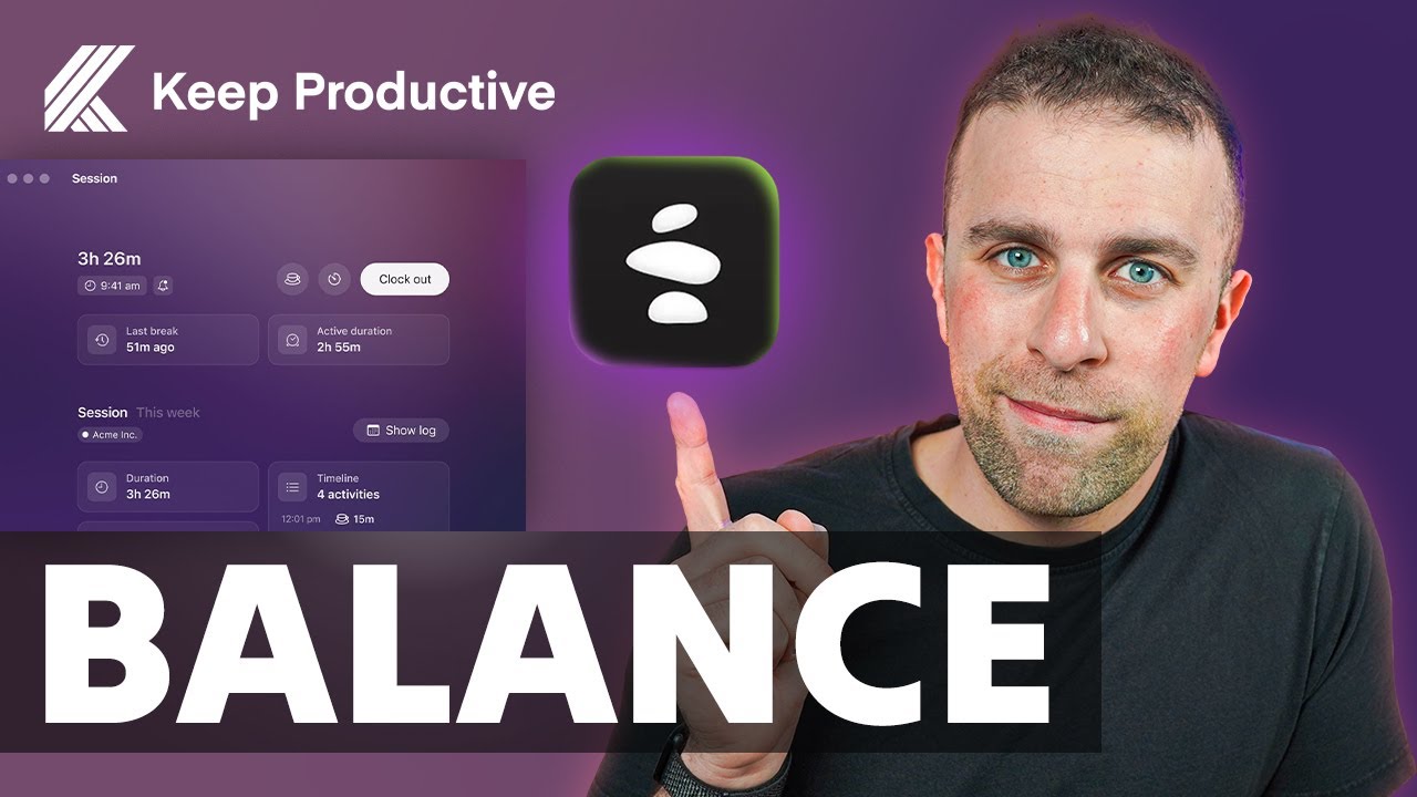 Balance: Work Life Balance Timer | Review - YouTube