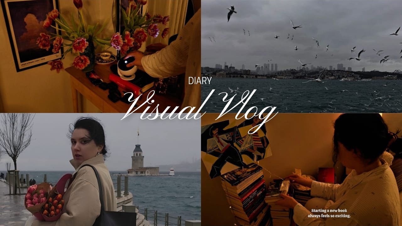 A Rainy Day in Üsküdar | Walks, Comfort Food & Reading | Visual Diaries