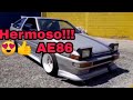 Hermoso Toyota Corolla Ae86 con Bodykit jdm // Motor 4AGE // Hachiroku