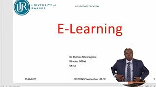 UR  Induction introduction By Dr.  Nduwingoma Mathias