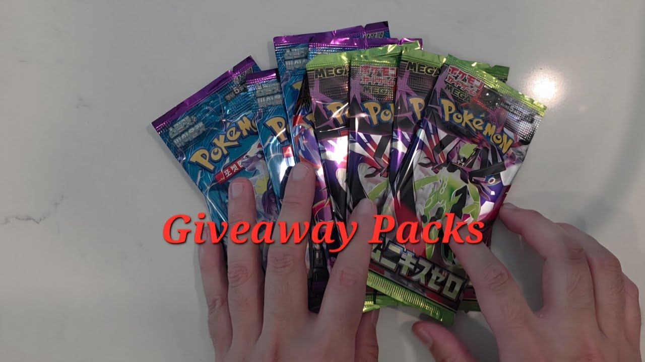 pokemon booster box giveaway 5X Pokmon Booster Packs