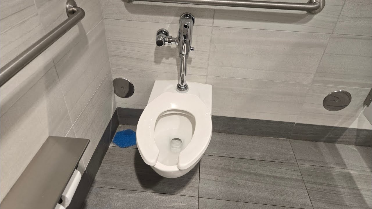 Public Library Men's Restroom.