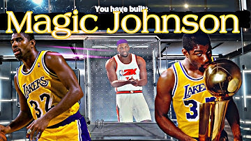 The best Magic Johnson inspired build on NBA 2k22.