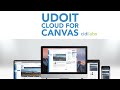 Udoit cloud course accessibility checker for canvas overview