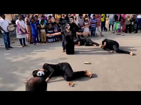 our first street Play About awareness of plastic & Save tree❤Coregraphed By Mrs Ashwini prathap❤