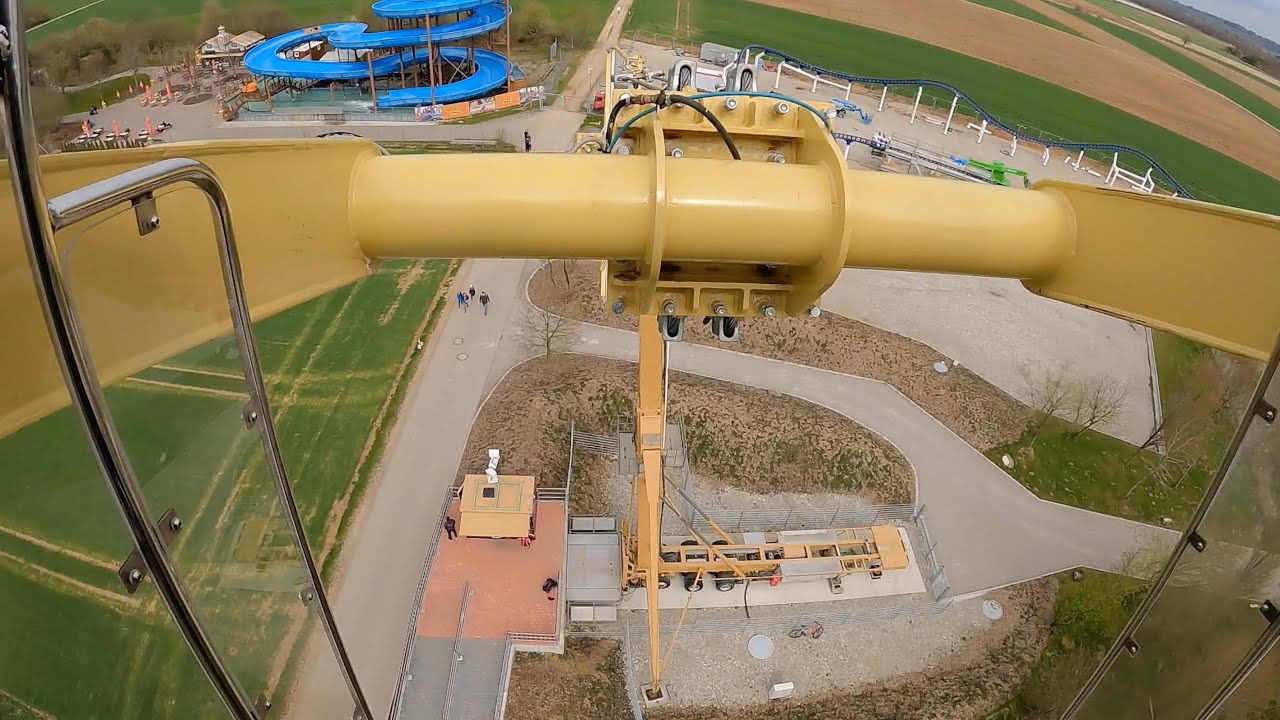 Sky Circle (Onride) Video Allgäu Skyline Park Bad Wörishofen 2023