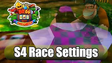 Donkey Kong 64 Randomizer - S4 Race: August 4, 2025