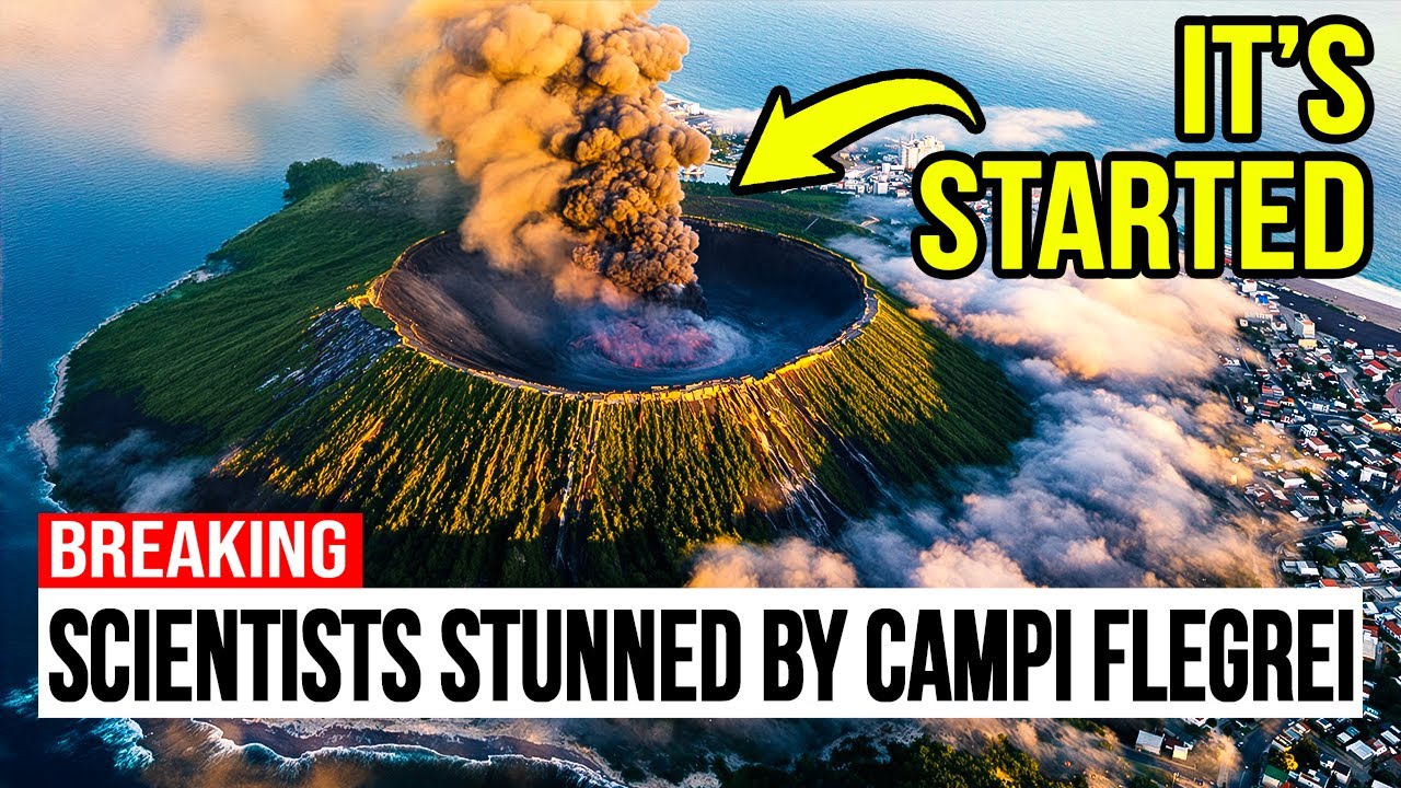 1 MINUTE AGO: The Sea Is BUBBLING Near Naples — Scientists FEAR It’s Campi Flegrei Waking Up!