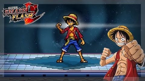 Super Smash Flash 2 | Mod de Luffy | Link en la Descripcion
