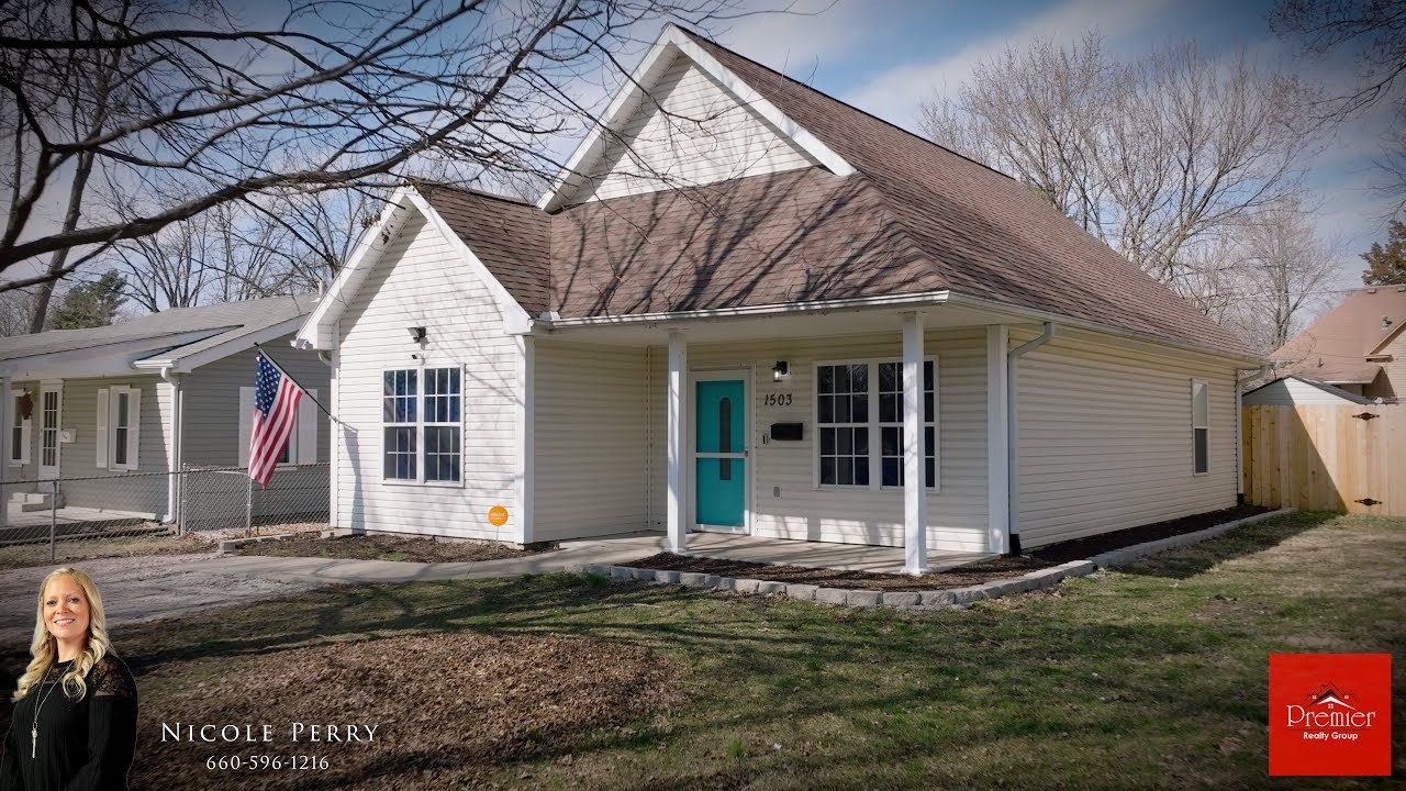 Nicole Perry Premier Realty Group Presents 1503 E. 11th St. Sedalia, MO Interior Video Tour