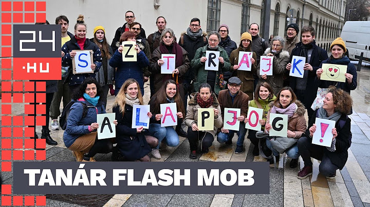 „Nem várok semmit, de itt vagyok” – videón a fővárosi elitiskolák tanárainak flash mobja | 24.hu
