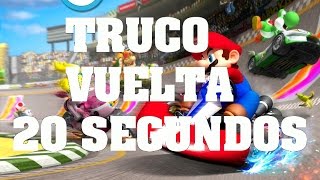 Mario kart Wii - Truco Glitch, Bug: Como dar una vuelta en 20 segundos